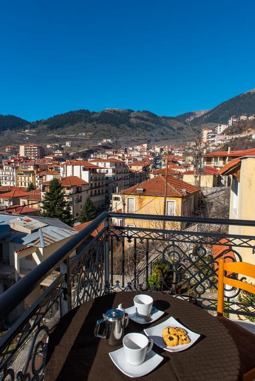 Artemis Hotel Karpenisi Buitenkant foto